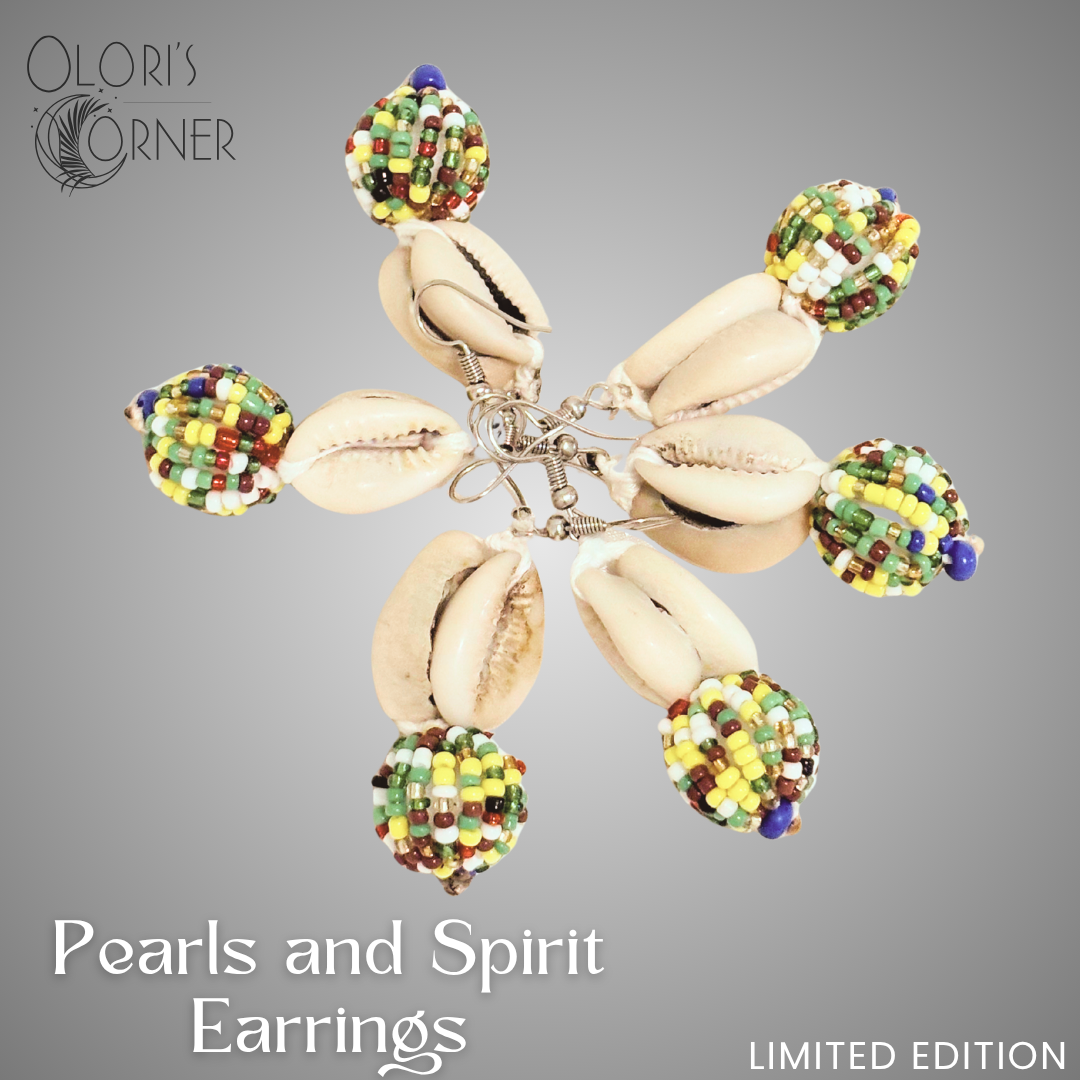Pearls and Spirit Earrings