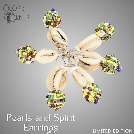 Pearls and Spirit Earrings